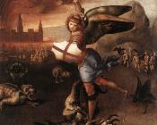 拉斐尔 : St Michael and the Dragon